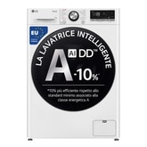 Lavatrice 11kg AI DD™ | Serie R7 Classe A-10% | 1400 giri, TurboWash 360, Vapore su 7 programmi, Wi-Fi | White