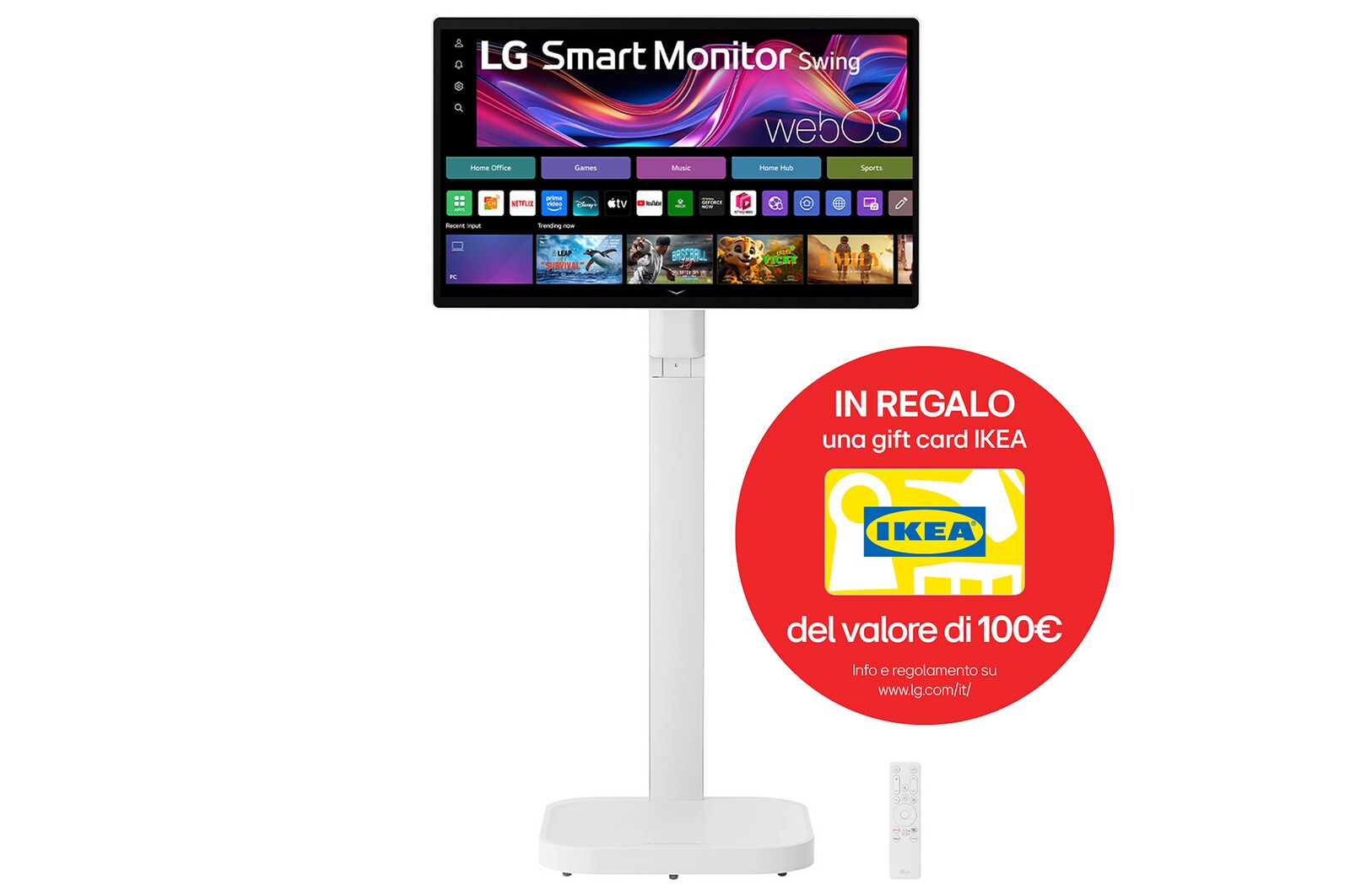 Foto frontale Monitor 32U889SA-W
