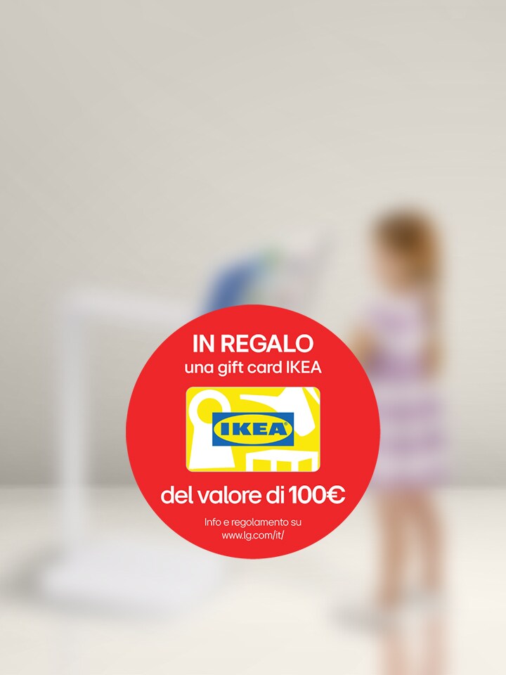 32U889SA-W in regalo una gift card IKEA