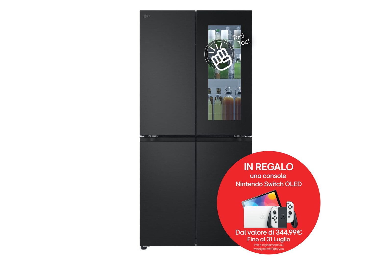 Vista frontale Frigorifero Multidoor GMV860EPDE InstaView
