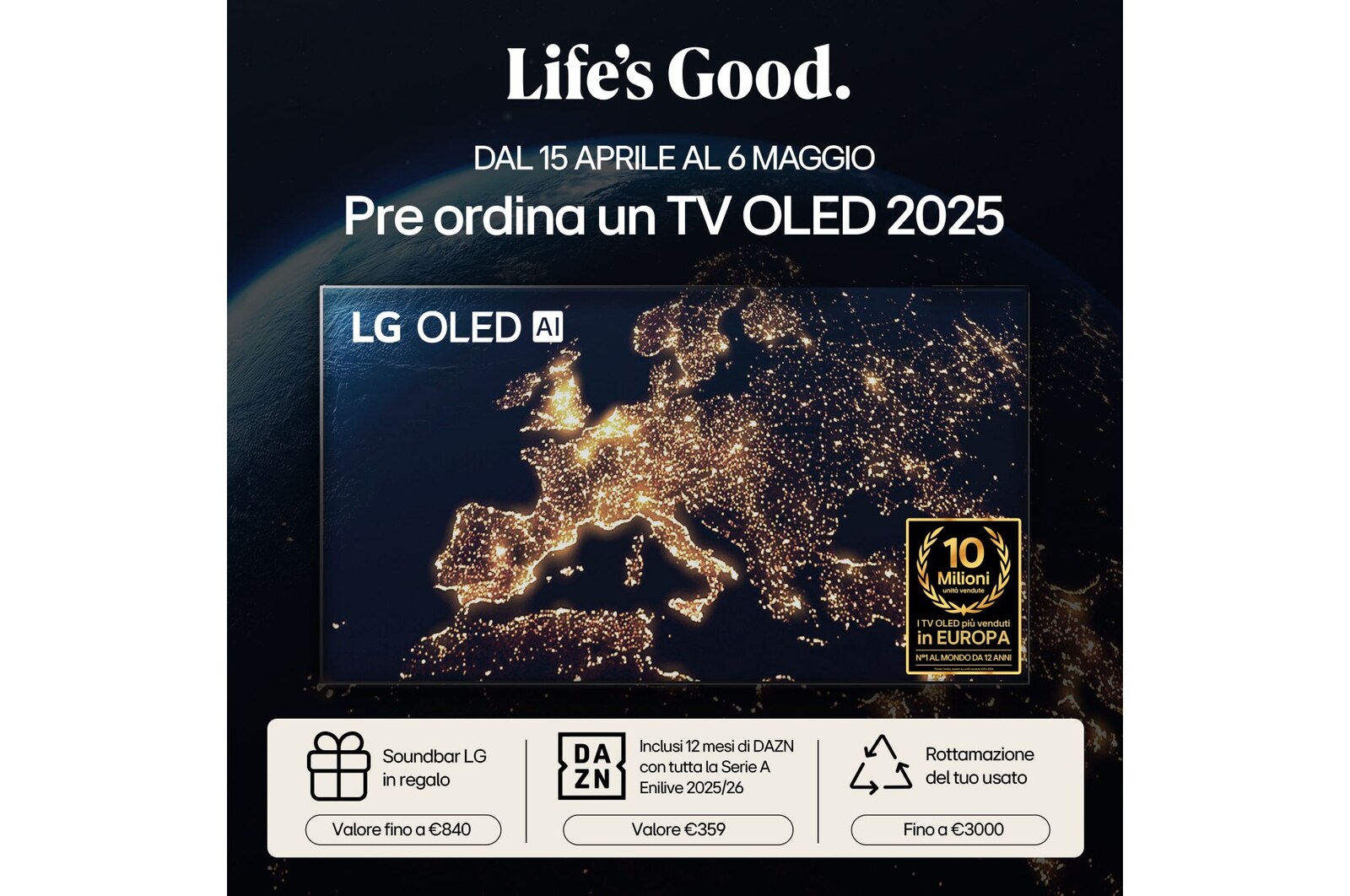 Pre ordina un TV OLED 2025