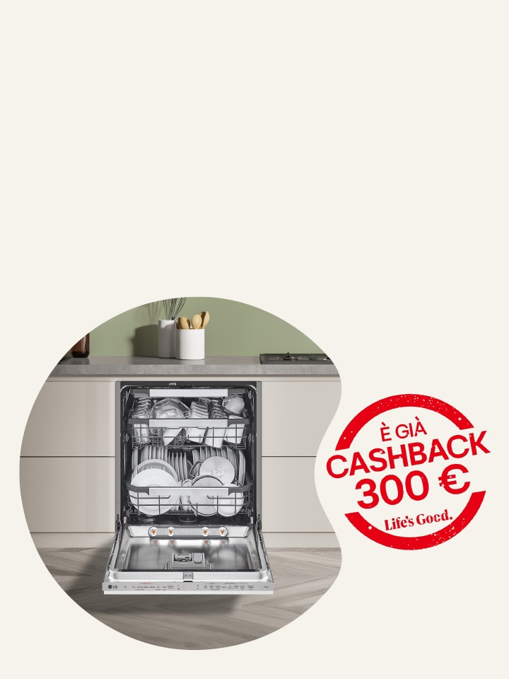 Cashback Lavastoviglie Built In