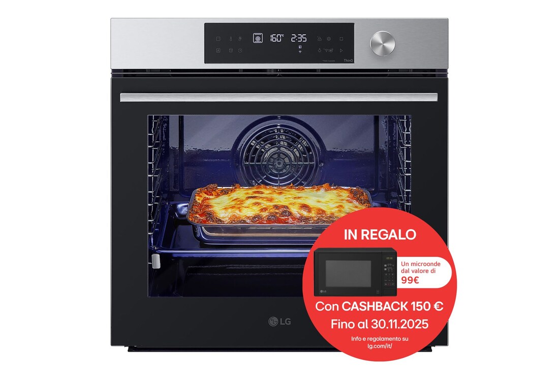 Foto frontale del forno LG WSED7613S