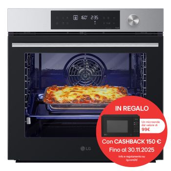 Foto frontale del forno LG WSED7613S