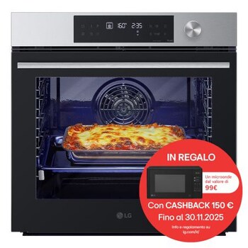 Foto frontale del forno LG WSED7613S