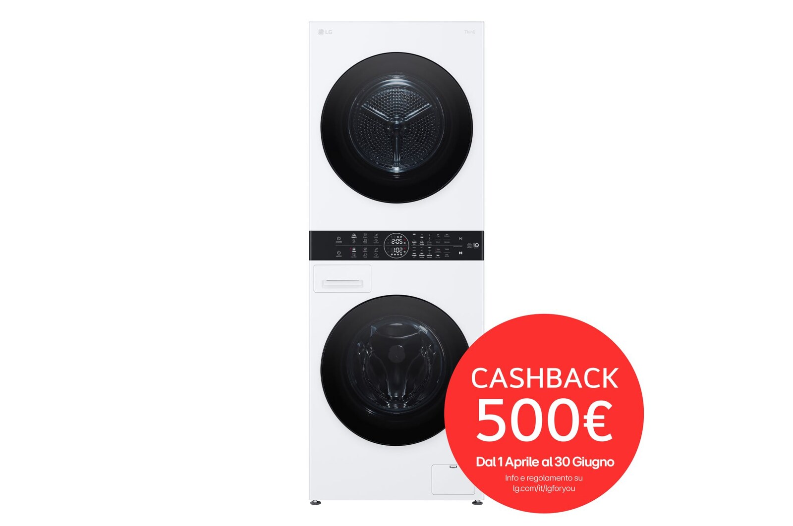 WashTower WT1210WWF con cashback