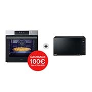 Kit esclusivo Forno e Microonde WSED7612S.MHGDS