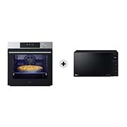 Kit esclusivo Forno e Microonde WSED7612S.MHGDS