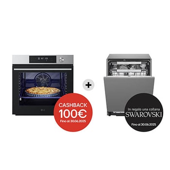 Forno + Lavastoviglie Cashback e premio in regalo Swarovski