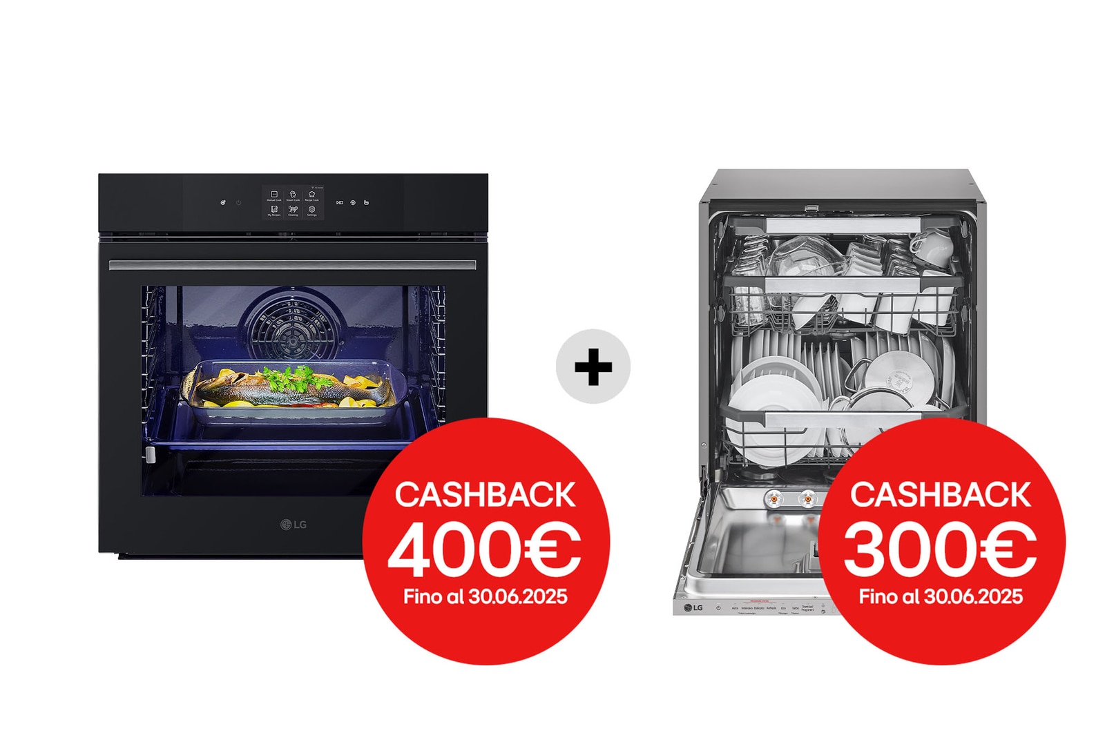 Forno e lavastoviglie WSED7667M.DB597 con Cashback