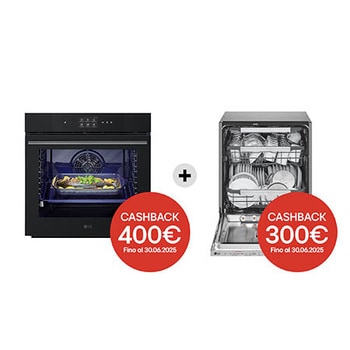 Foto frontale forno e lavastoviglie WSED7667M.DB597