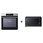 Foto frontale forno + microonde WSED7613S.MH6565