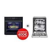 Forno e lavastoviglie WSED7667M.DB597 con Cashback