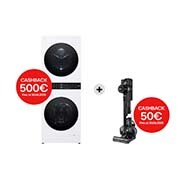 Foto frontale colonna bucato e aspirapolvere WT1210WWF.ULTRA1B con Cashback