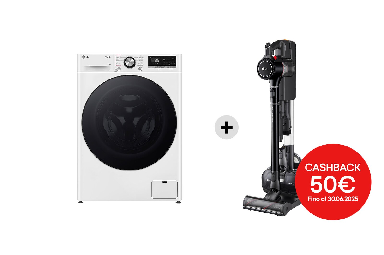 Lavatrice e aspirapolvere F4R7011TSWB.ULTRAB con Cashback