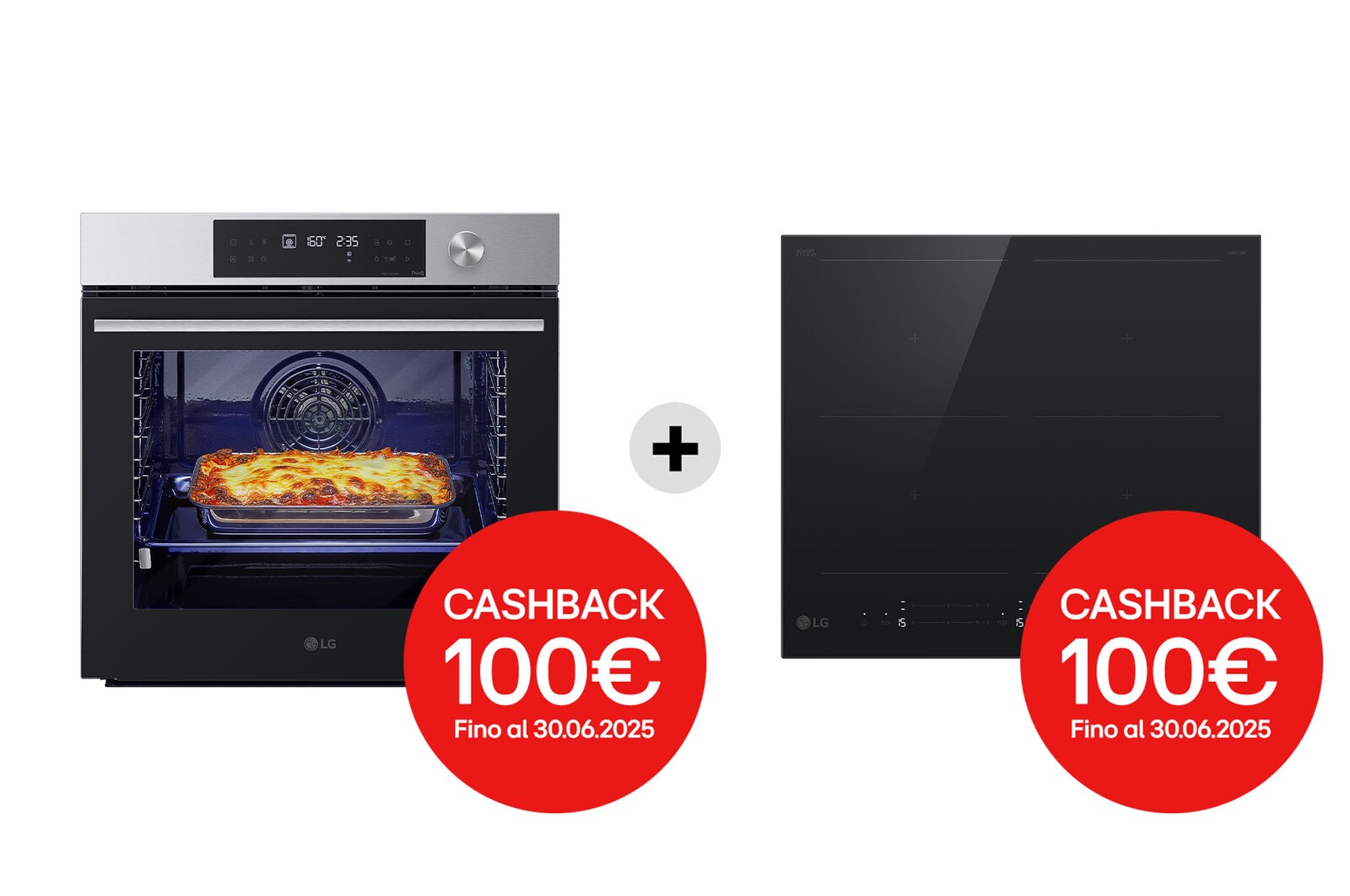 Forno e piano cottura WSED7613S.CBIZ7 con Cashback