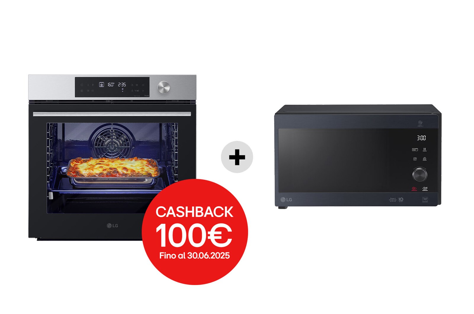 Forno e microonde WSED7613S.MH6565 con Cashback