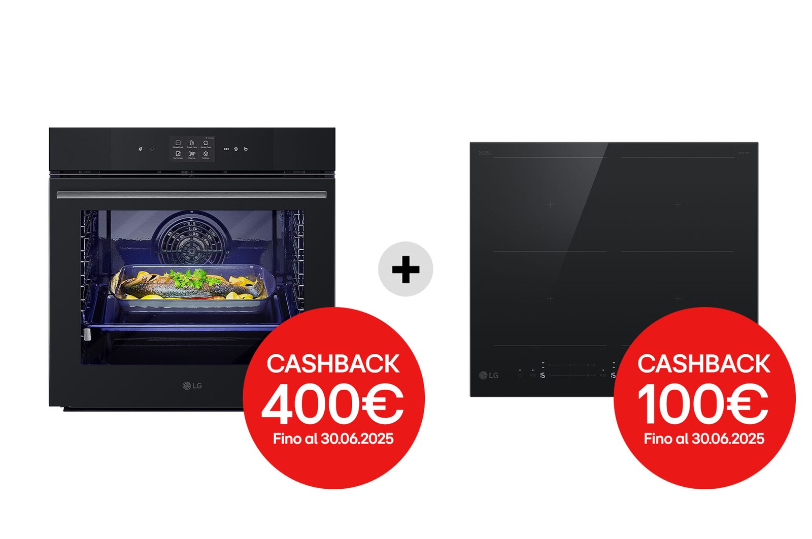 Forno e piano induzione WSED7667M.CBIZ7 con Cashback