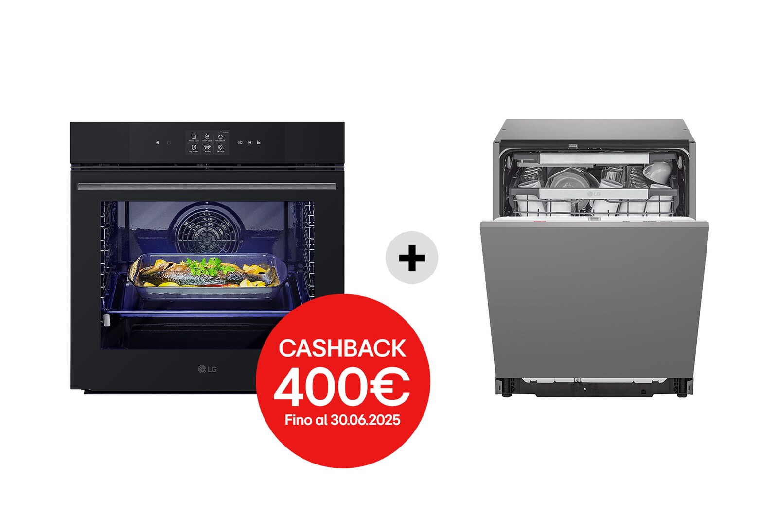 Forno e lavastoviglie WSED7667M.DB475 con Cashback