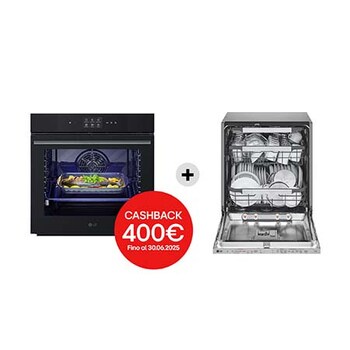 Foto frontale forno e lavastoviglie WSED7667M.DB597