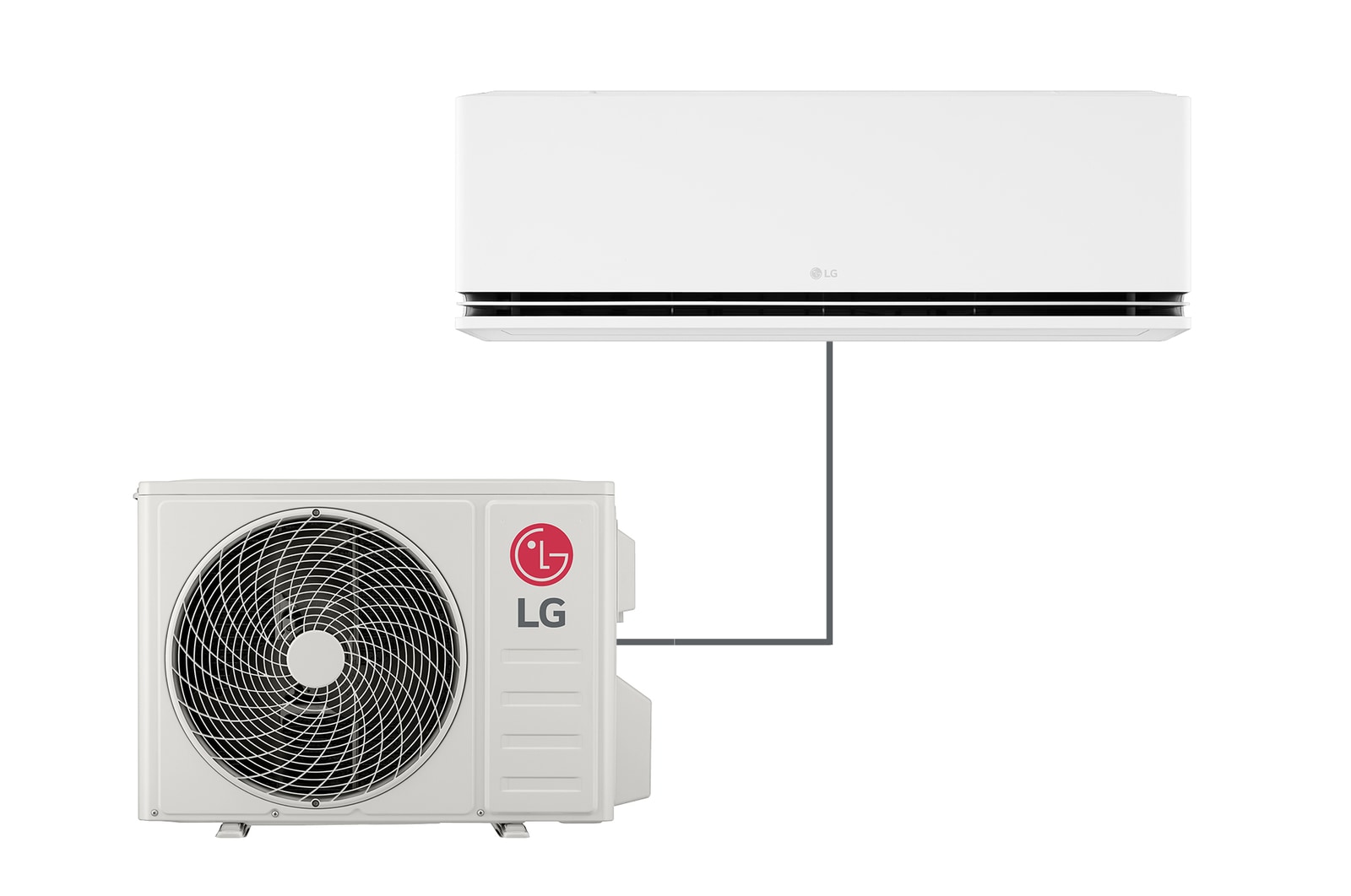 Vista frontale condizionatore Monosplit H09S1PA