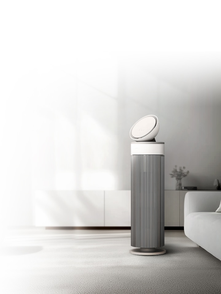 LG PuriCare™ AeroBooster サーキュレーター＆ダブルフィルター搭載空気清浄機