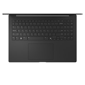 Tastaturansicht von oben