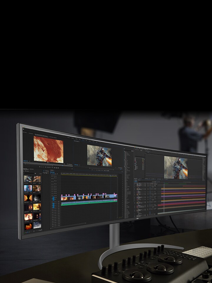 画面が広がる、世界が広がる LG UltraWide Monitor