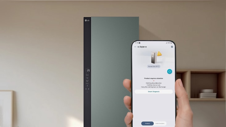 運転中の異常を感知した際のスマホへお知らせイメージ