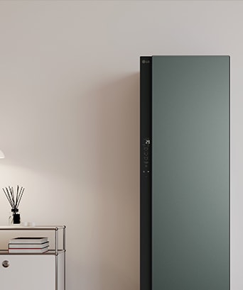 リビングルームのLG Styler