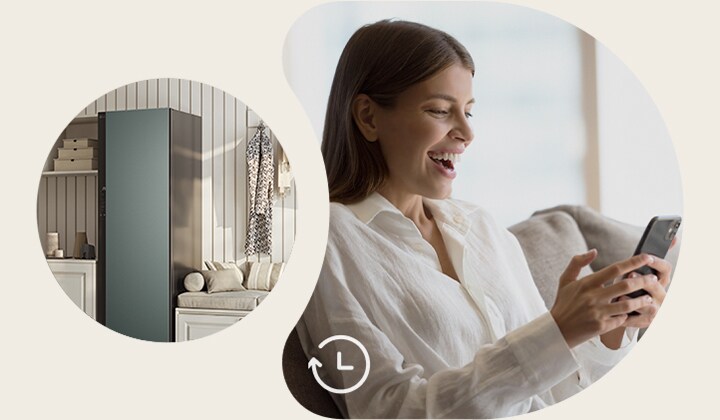 LG Stylerはサイクル時間を削減 