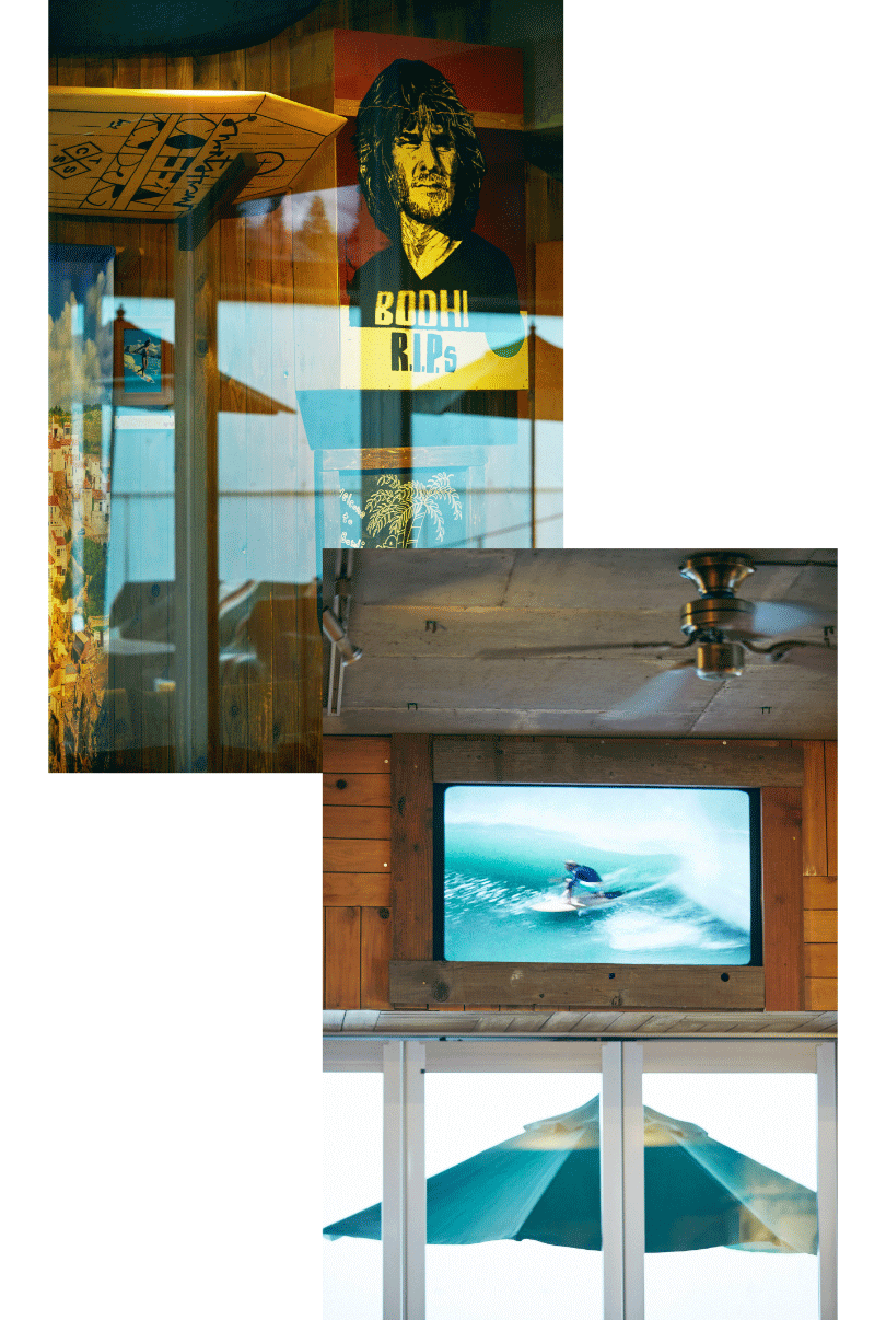 バスで30分のボンダイビーチ。ビーチから一歩離れれば雰囲気の良いお店が軒を連ねたモダンな街並み。まるで代官山とビーチ