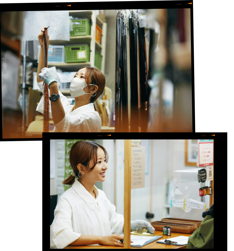 郵送でのフィルム現像サービスも行ってますし、 ポパイカメラのオリジナルのUSBも販売していてデータ化に便利。私の好きな写真家さんにポパイカメラを使っていただくこともありますし、私自身が大好きなお店です」。