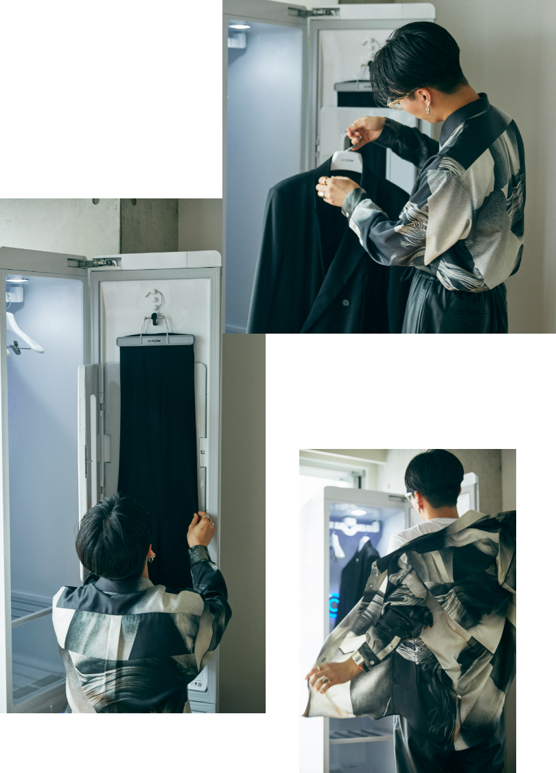 服の匂いを消す衣類ケア家電