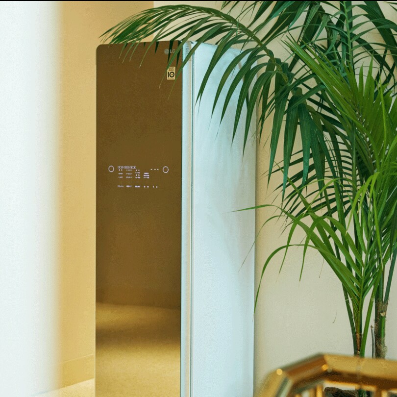 「お客様へのサービスとして、1時間ほどでお召し物をケアできるLG Stylerは、とても理に適っていました。
