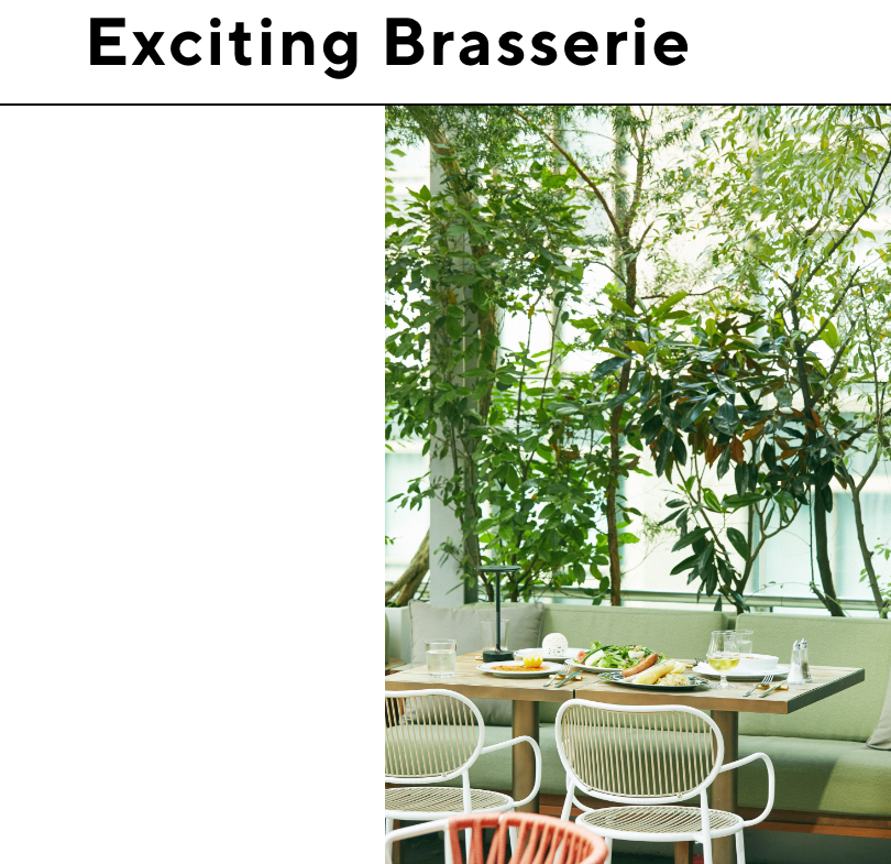 一皿ずつの驚きのある“THE UPPER”のメニューは、フランス料理と言えど気負わずいただけるカジュアルさが嬉しい。