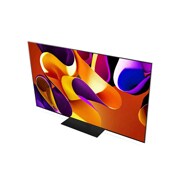 上から撮影されたLG OLED evo TV、OLED G4の斜め画像