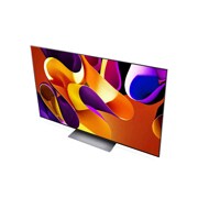 上から撮影されたLG OLED evo TV、OLED G4の斜め画像