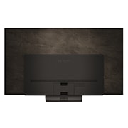 Вид сзади на телевизор LG OLED evo, OLED C4