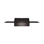 Крупный план телевизора LG OLED evo, OLED C4 снизу