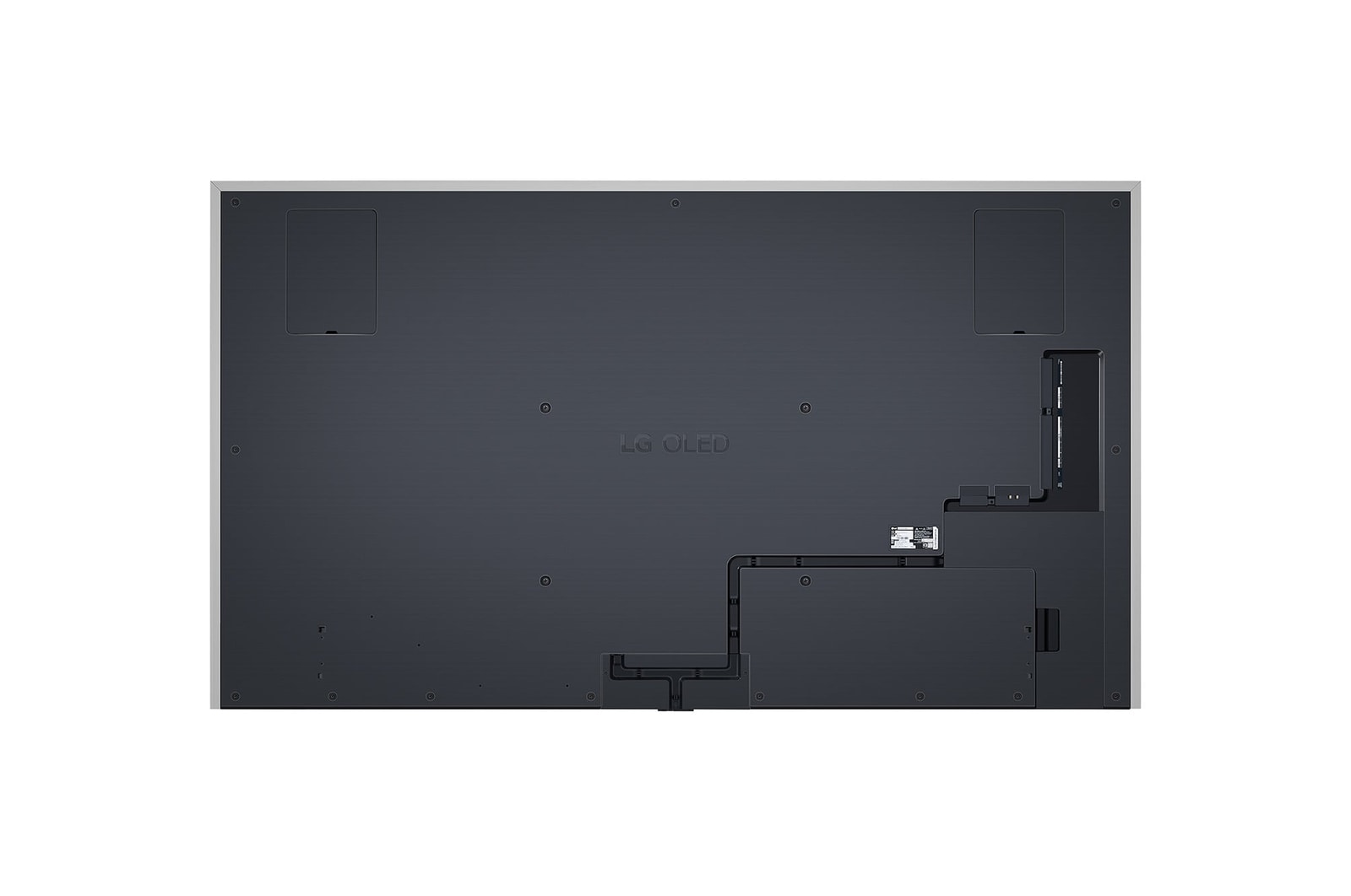 Вид сзади на телевизор LG OLED evo, OLED G4
