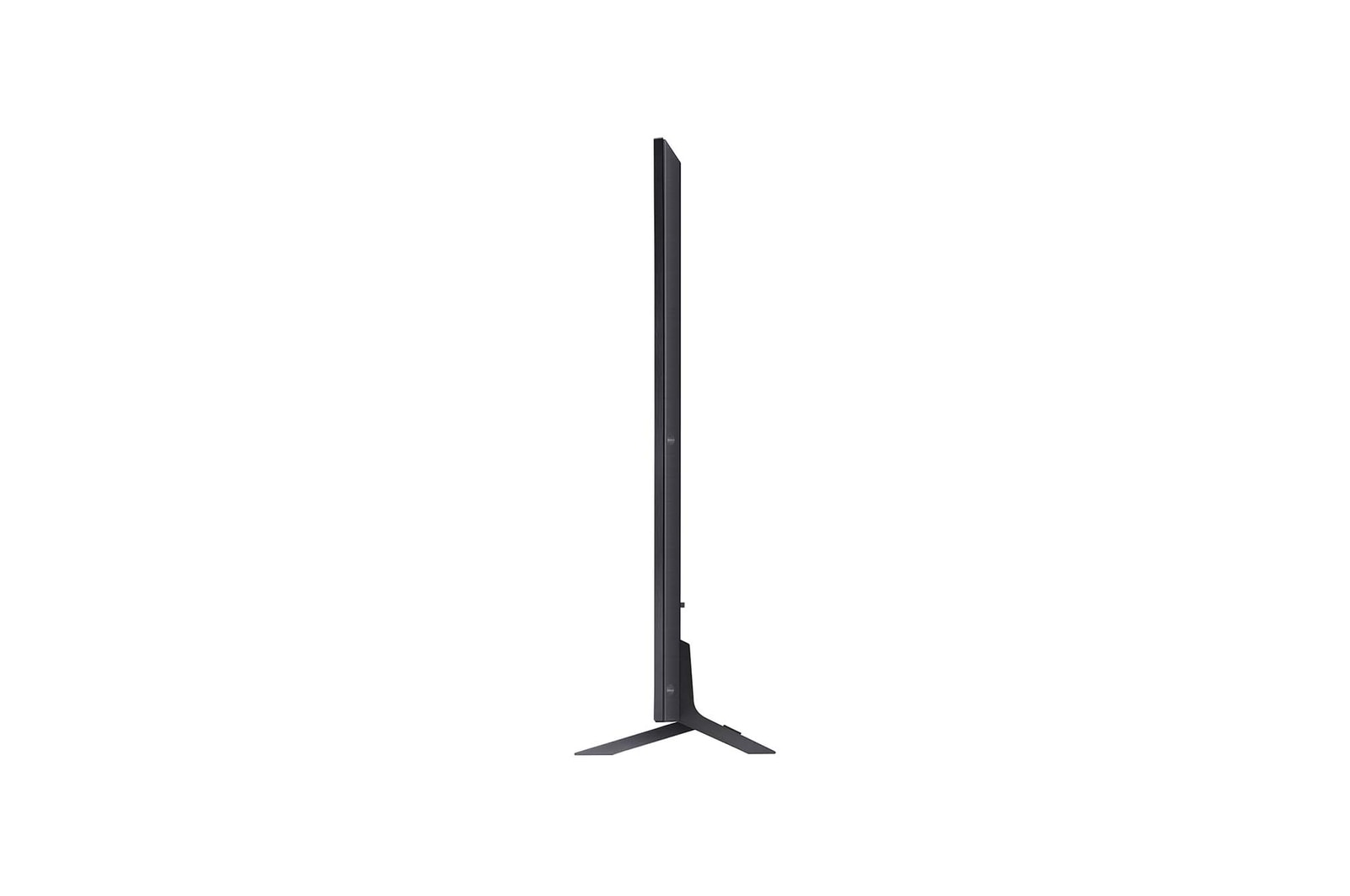 Вид сбоку на телевизор LG QNED, QNED90