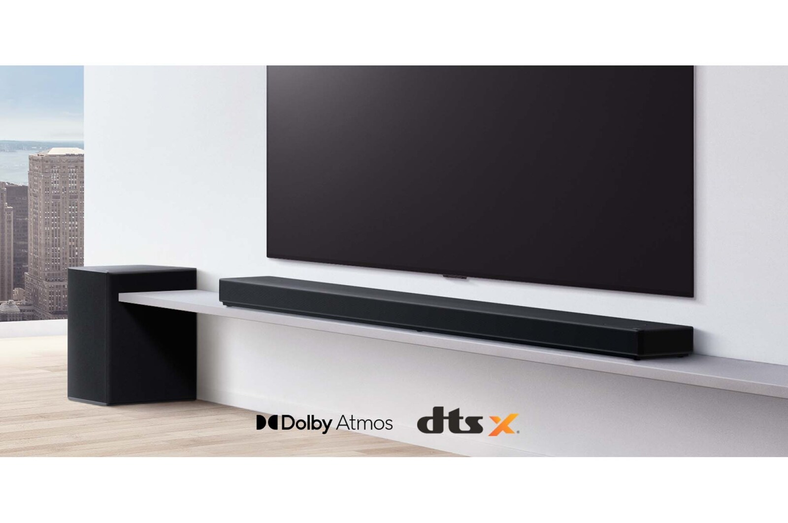 LG Саундбар LG, поддержка Dolby Atmos и DTS:X, поддержка Dolby Vision, SP11RA