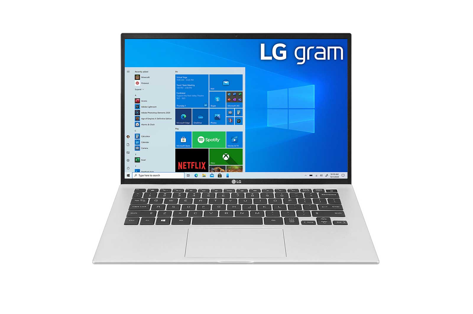 LG Ультралёгкий LG gram 14” 16:10 с дисплеем IPS и платформой Intel® Evo™, 14Z90P-G