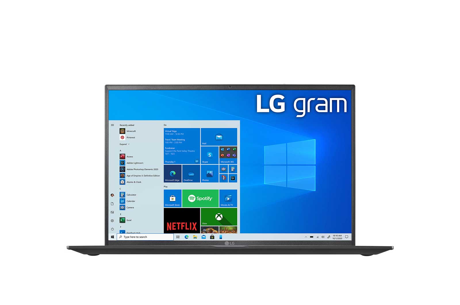 LG Ультралёгкий LG gram 16” 16:10 с дисплеем IPS и платформой Intel® Evo™, 16Z90P-G