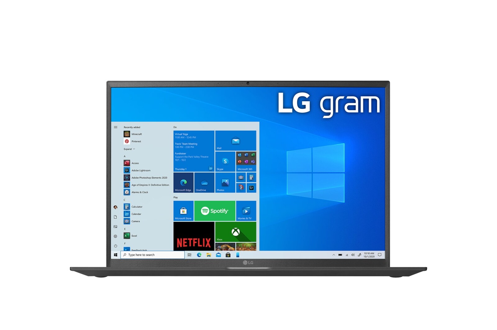 LG Ультралёгкий LG gram 17” 16:10 с дисплеем IPS и платформой Intel® Evo™, 17Z90P-G