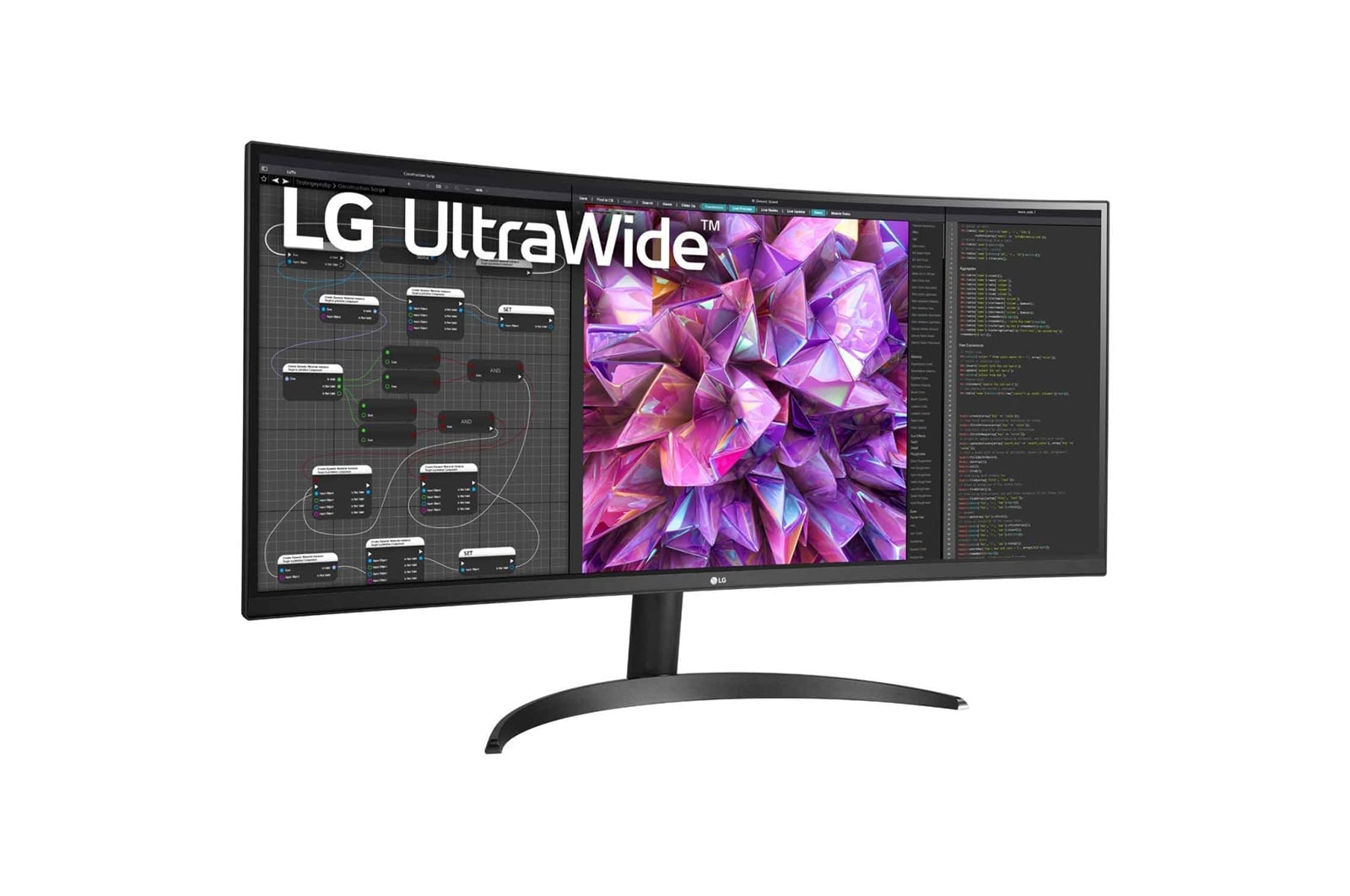 LG 34" изогнутый монитор 21:9 UltraWide™ QHD (3440 x 1440), 34WQ60C-B