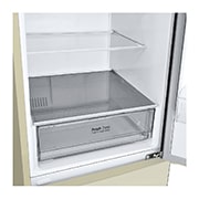 LG 384 л, Холодильник LG DoorCooling+ с нижней морозильной камерой, Смарт Инверторный компрессор, GA-B509CESL