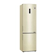 LG 384 л, Холодильник LG DoorCooling+ с нижней морозильной камерой, Смарт Инверторный компрессор, GA-B509CESL