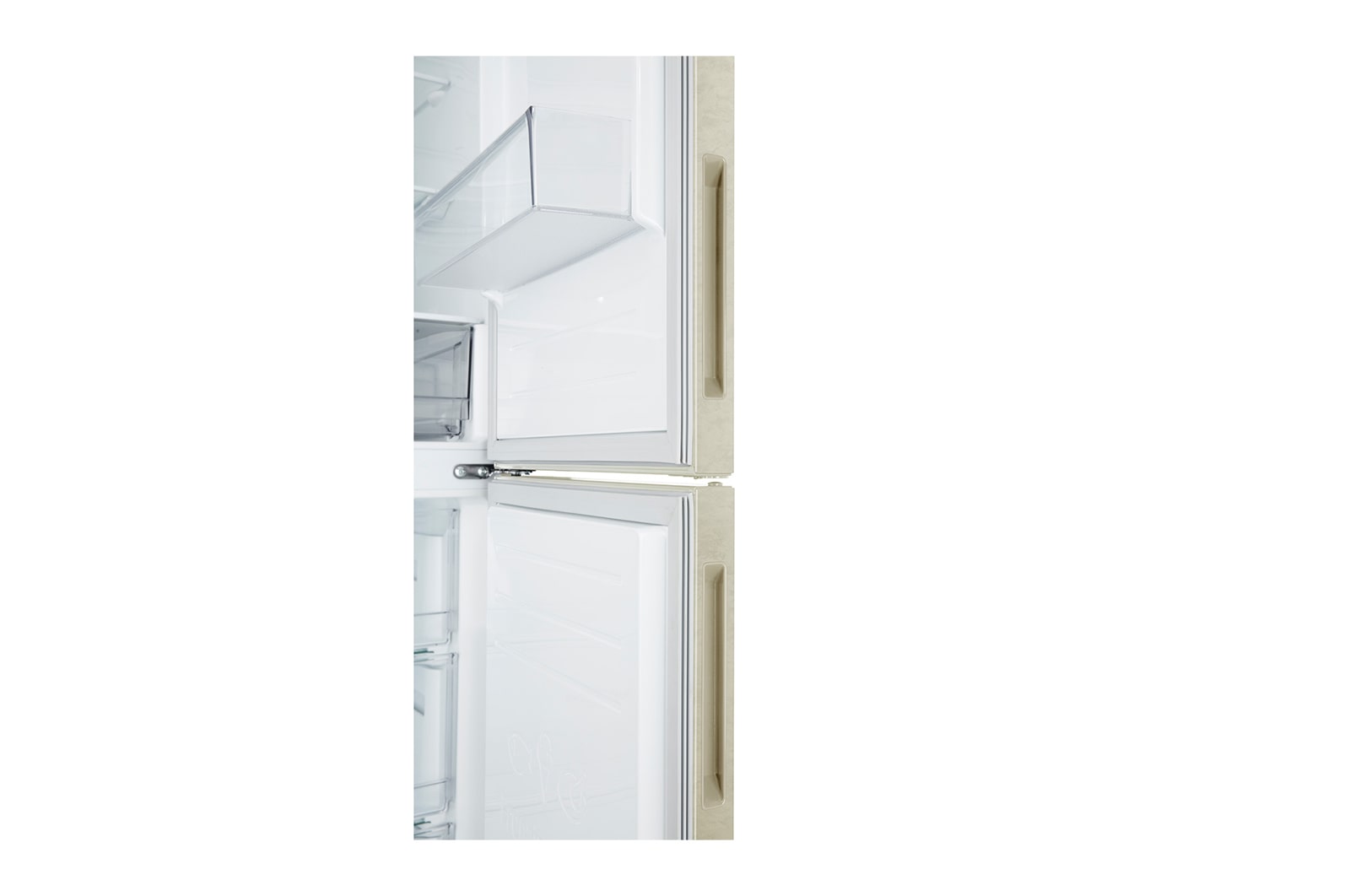 LG 384 л, Холодильник LG DoorCooling+ с нижней морозильной камерой, Смарт Инверторный компрессор, GA-B509CESL
